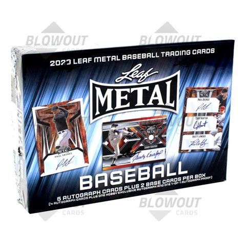 2023 leaf metal baseball hobby box|2023 leaf metal baseball checklist.